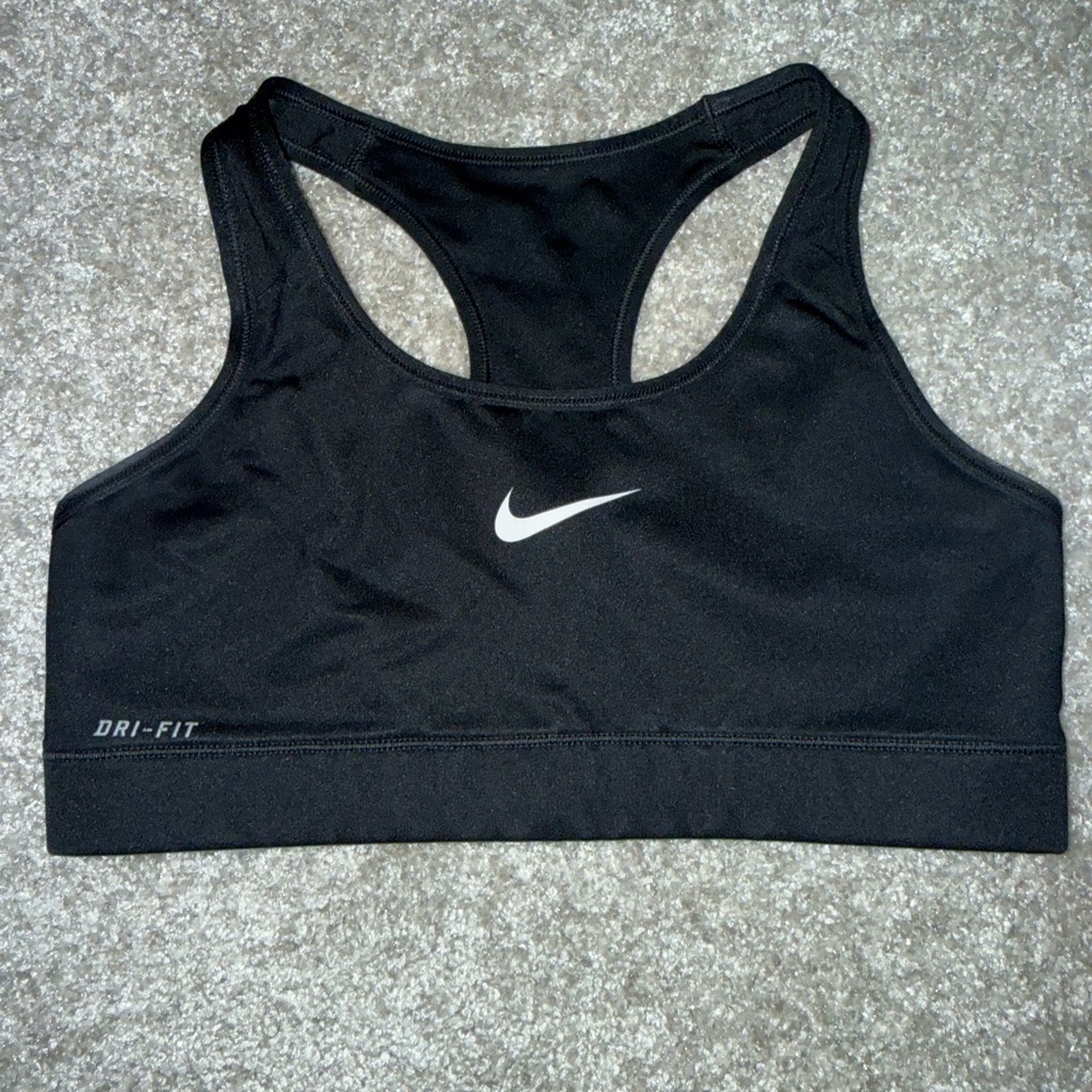 Nike Dri-FIT Black Sports Bra